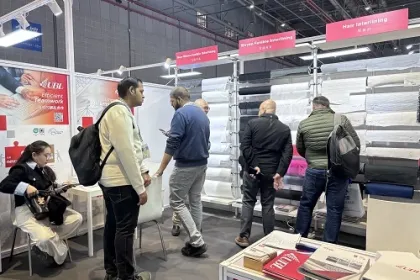 Jiaxing Ruibai Textile Interlining Co., Ltd. partecipa alla Fiera Internazionale dei Tessuti e Accessori Tessili Intertextile China